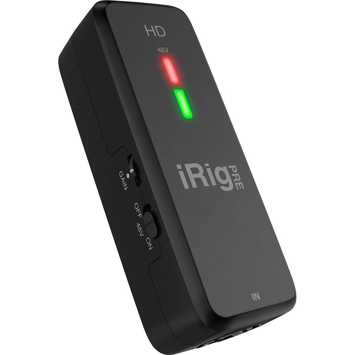 IK Multimedia iRig Pre HD Interfaz de Audio iOS, Android, PC-0