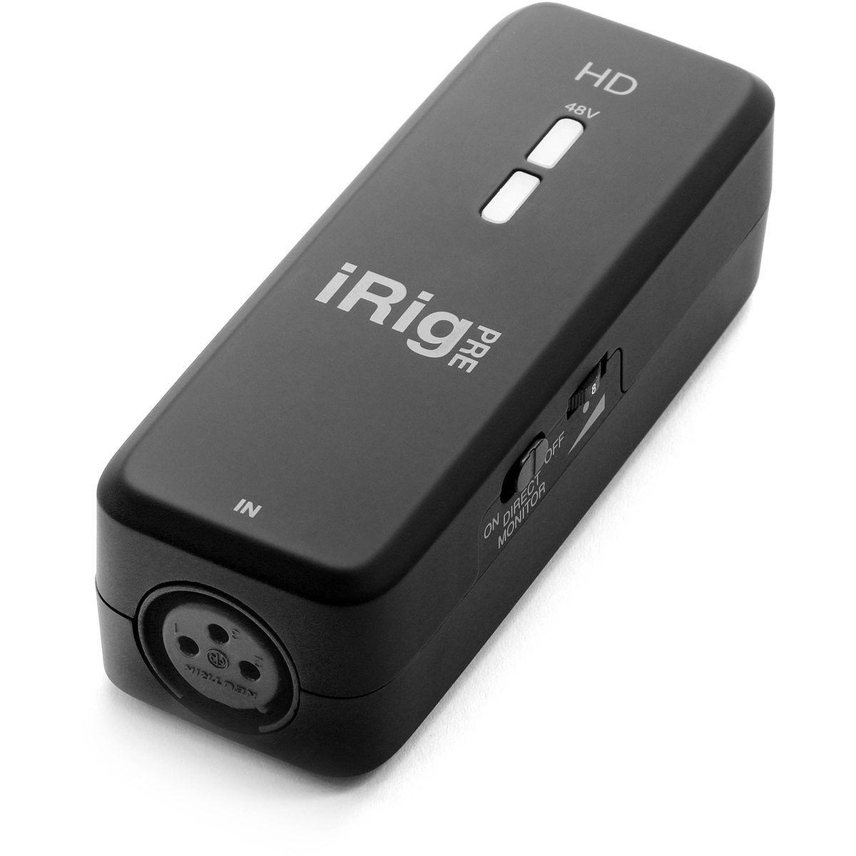 IK Multimedia iRig Pre HD Interfaz de Audio iOS, Android, PC-6