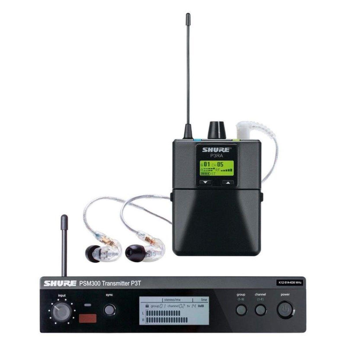 Shure PSM300 P3TRA215CL Sistema Monitoreo In-Ear Inalámbrico-0