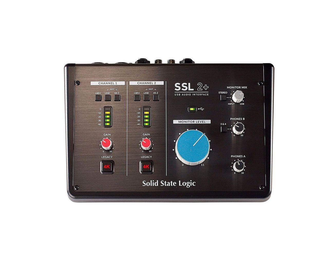 Solid State Logic SSL 2+ Interfaz de Audio USB 2x4-2
