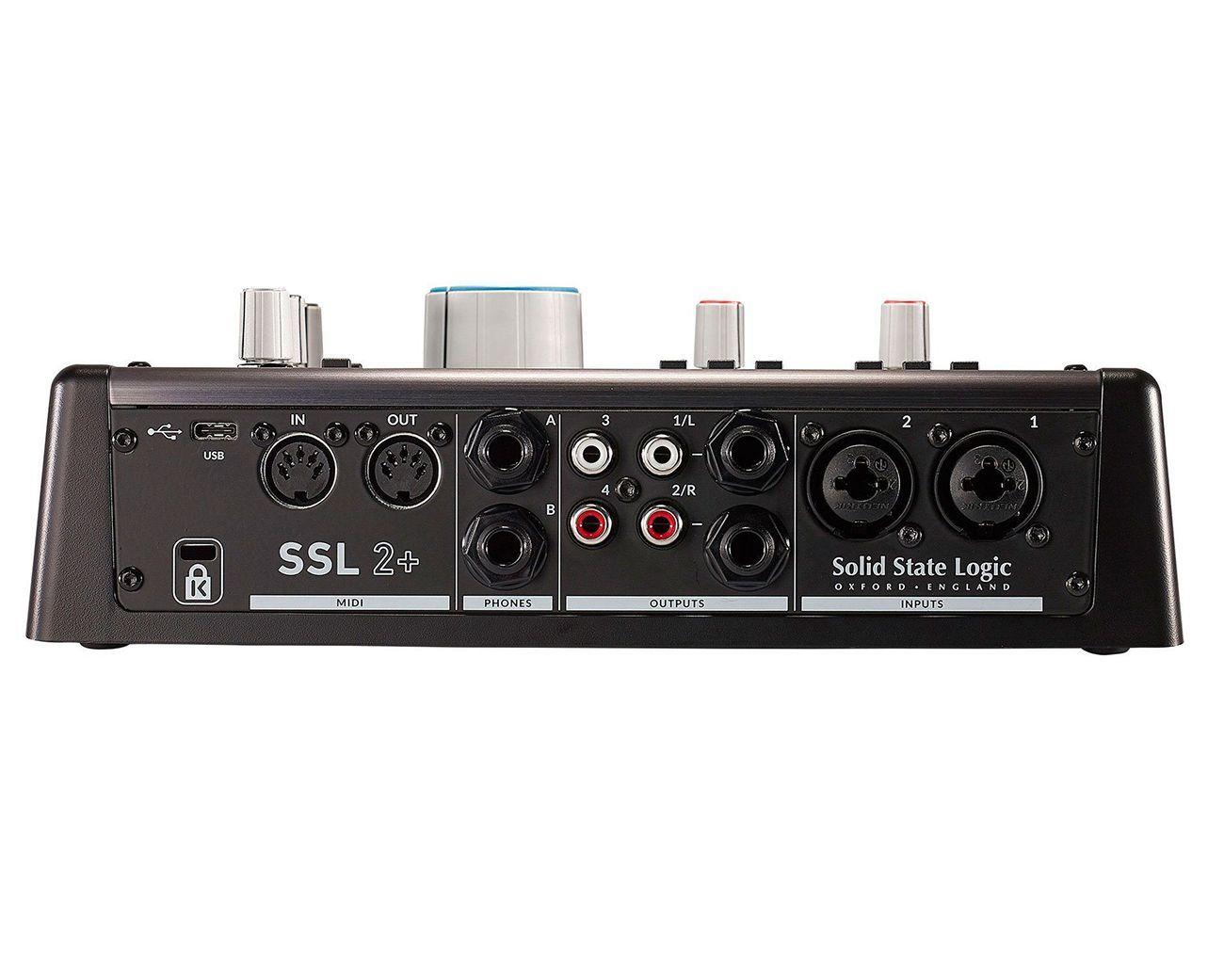 Solid State Logic SSL 2+ Interfaz de Audio USB 2x4-1