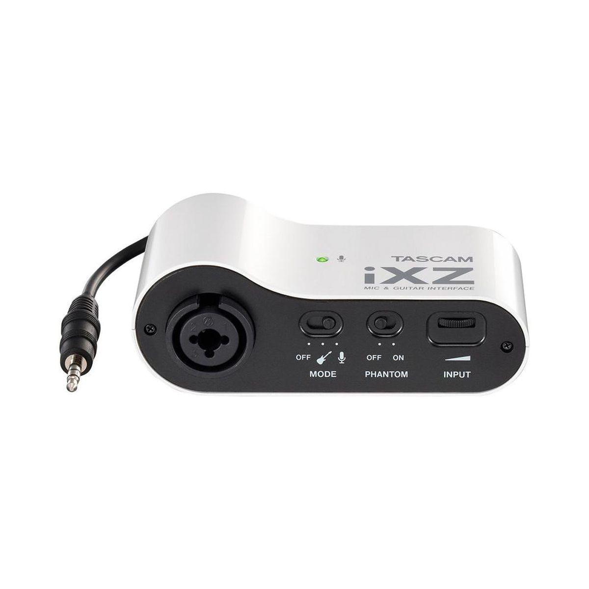 TASCAM iXZ Interfaz de Audio para iPhone/Android-0