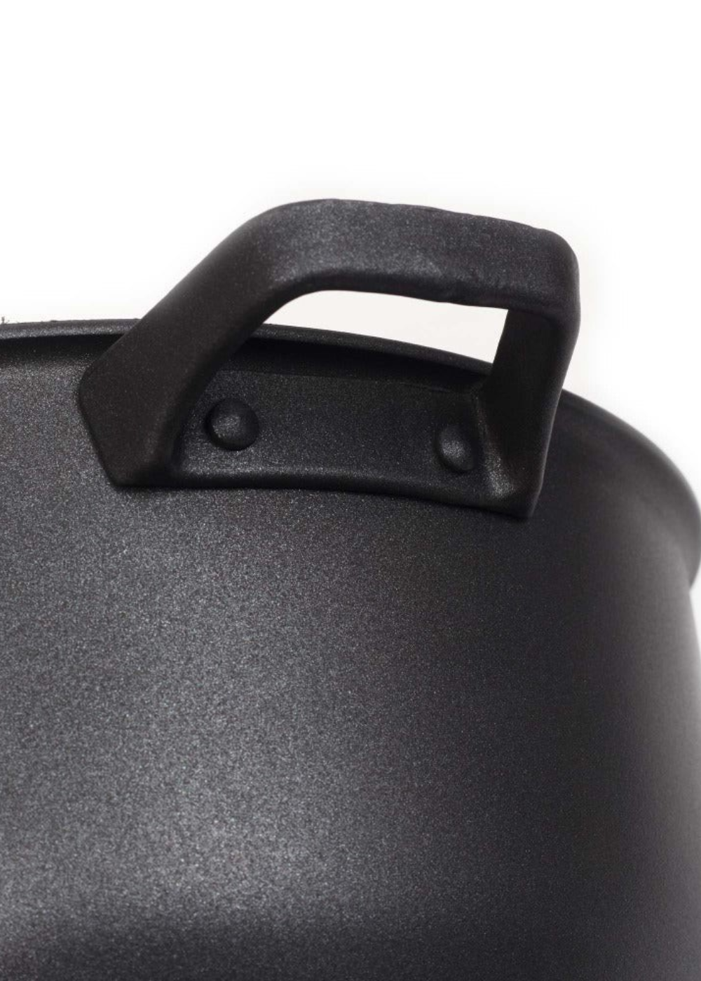 Cacerola baja Athenea con tapa de vidrio templada 24cm-3