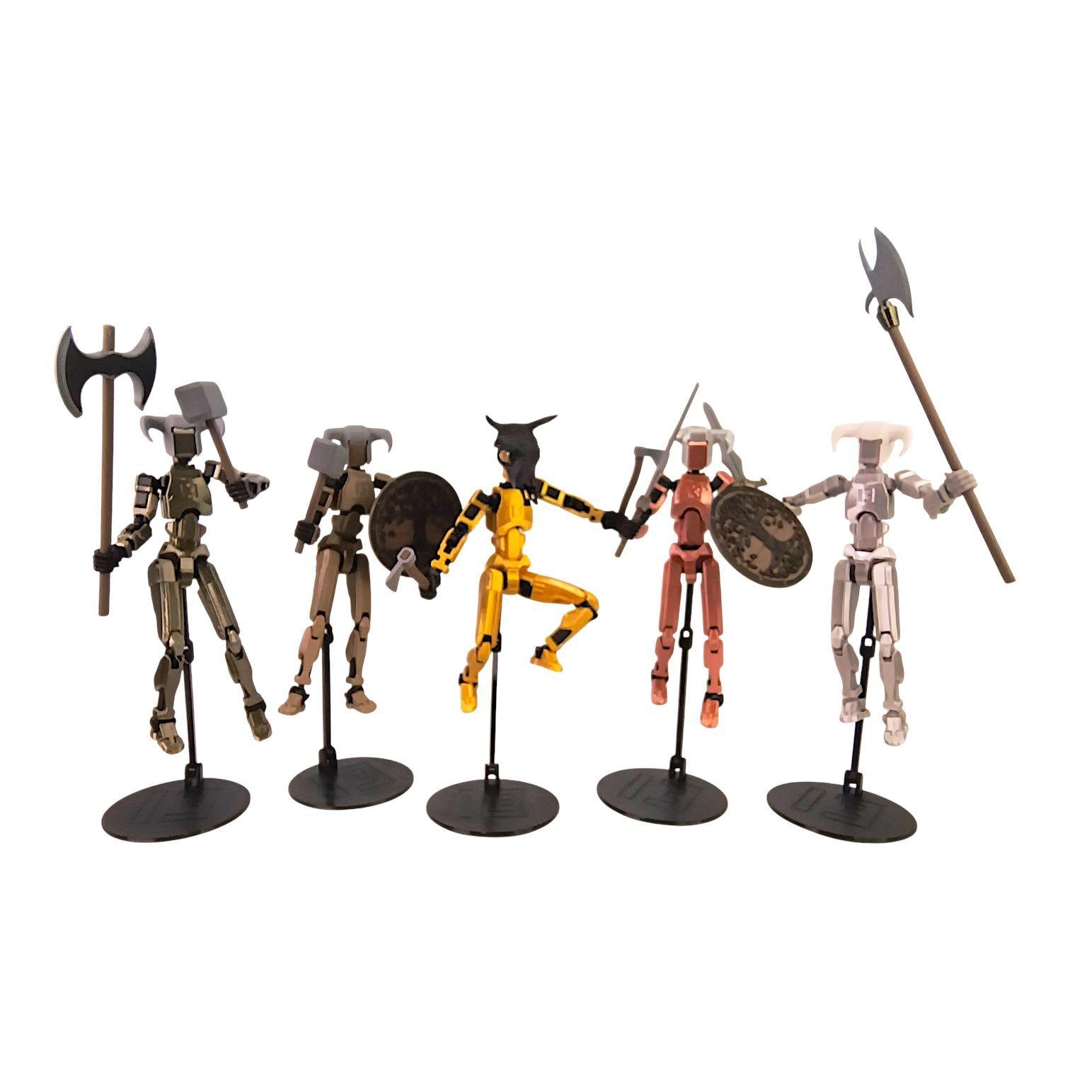 PACK PREMIUM VIKINGO 5 FIGURAS TITAN 13 MISION 13-7