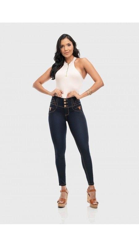 JEANS DAMA AZUL 1082 T-44-1