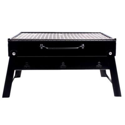 Parrilla Portatil a Carbon Plegable para Camping Aire libre-2