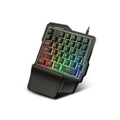 Teclado Mecánico K7 - Una Mano - Especial para Gaming RGB FPS MOBA-1