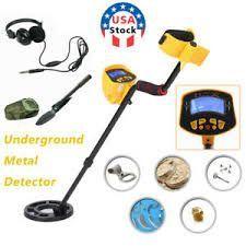 Detector de metales Gold Digger Luz Hunter búsqueda profunda Sensible LCD-2
