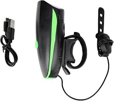 Luz Para Bicicleta Con Bocina Recargable-1