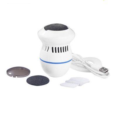 Removedor de Callos, Amoladora Eléctrica Adsorción Al Vacío Redonda Recargable Portátil Electrónica para el Cuidado los Pies Lijadora para Talones Agrietados Y Piel Dura lima electrica pies-0