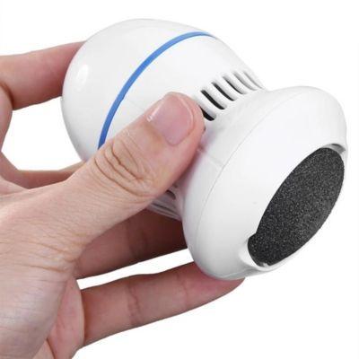 Removedor de Callos, Amoladora Eléctrica Adsorción Al Vacío Redonda Recargable Portátil Electrónica para el Cuidado los Pies Lijadora para Talones Agrietados Y Piel Dura lima electrica pies-1