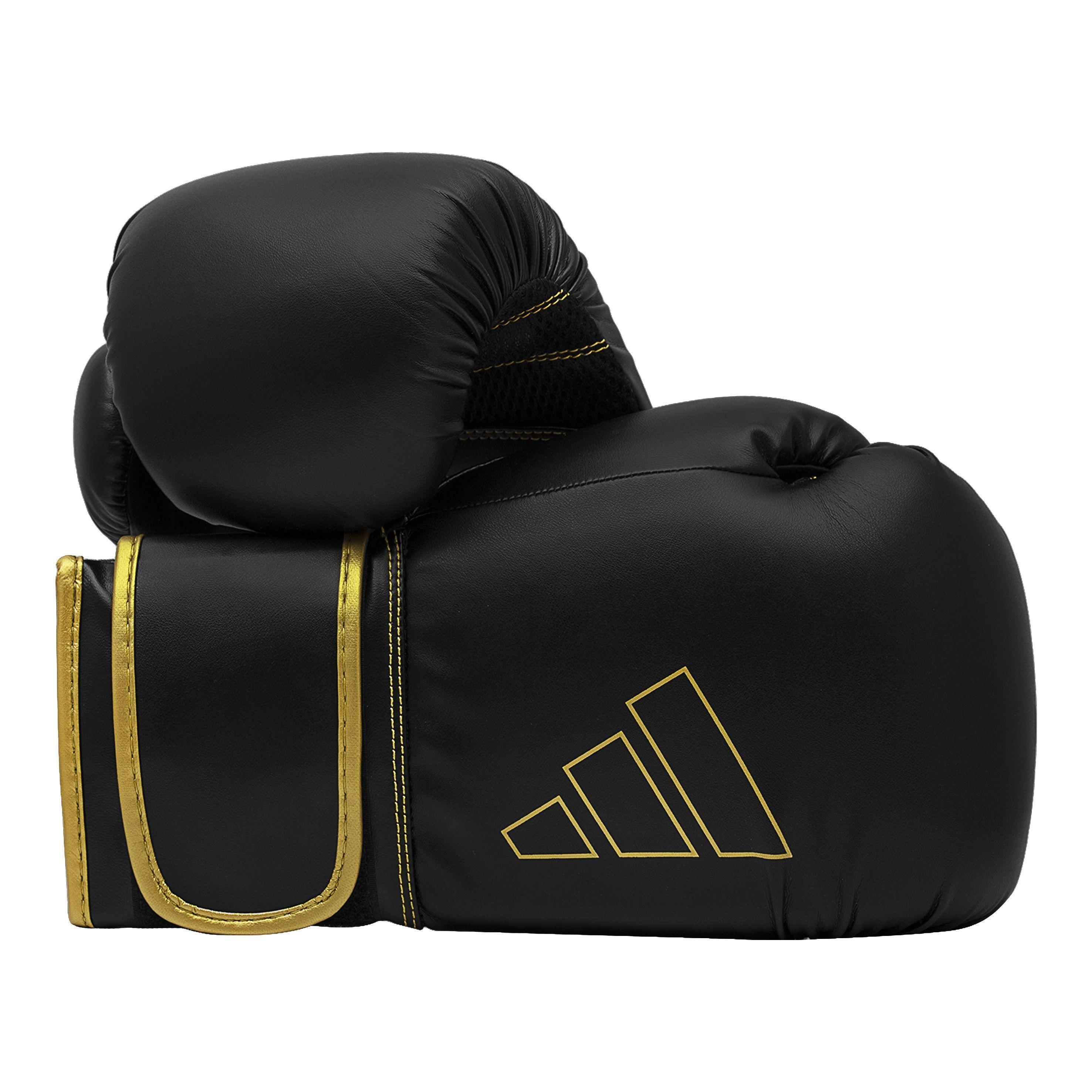 Guantes de boxeo Adidas Hybrid 80 Gold-4