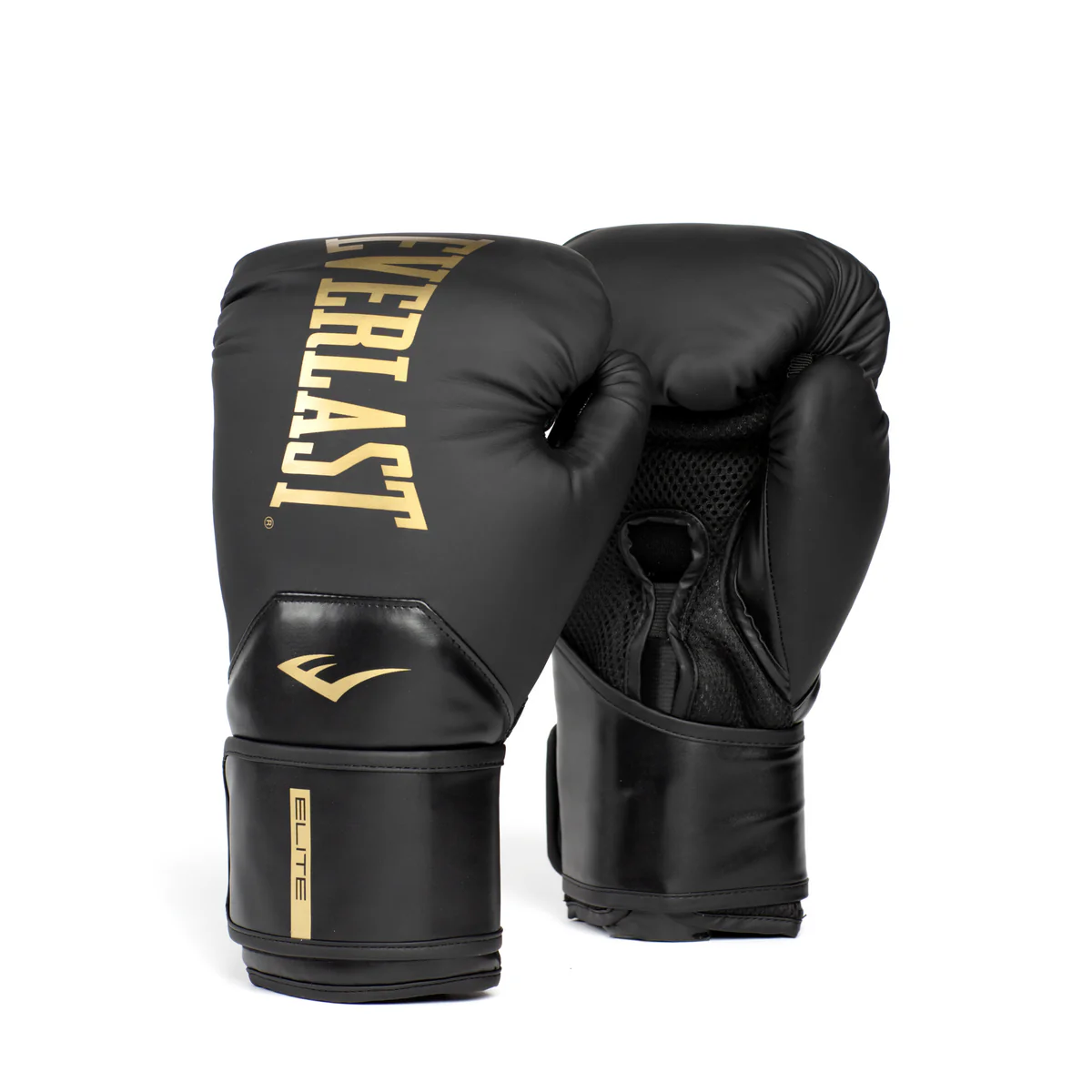 Kit Saco de Boxeo Everlast y Guante Elite 2 Negro-1