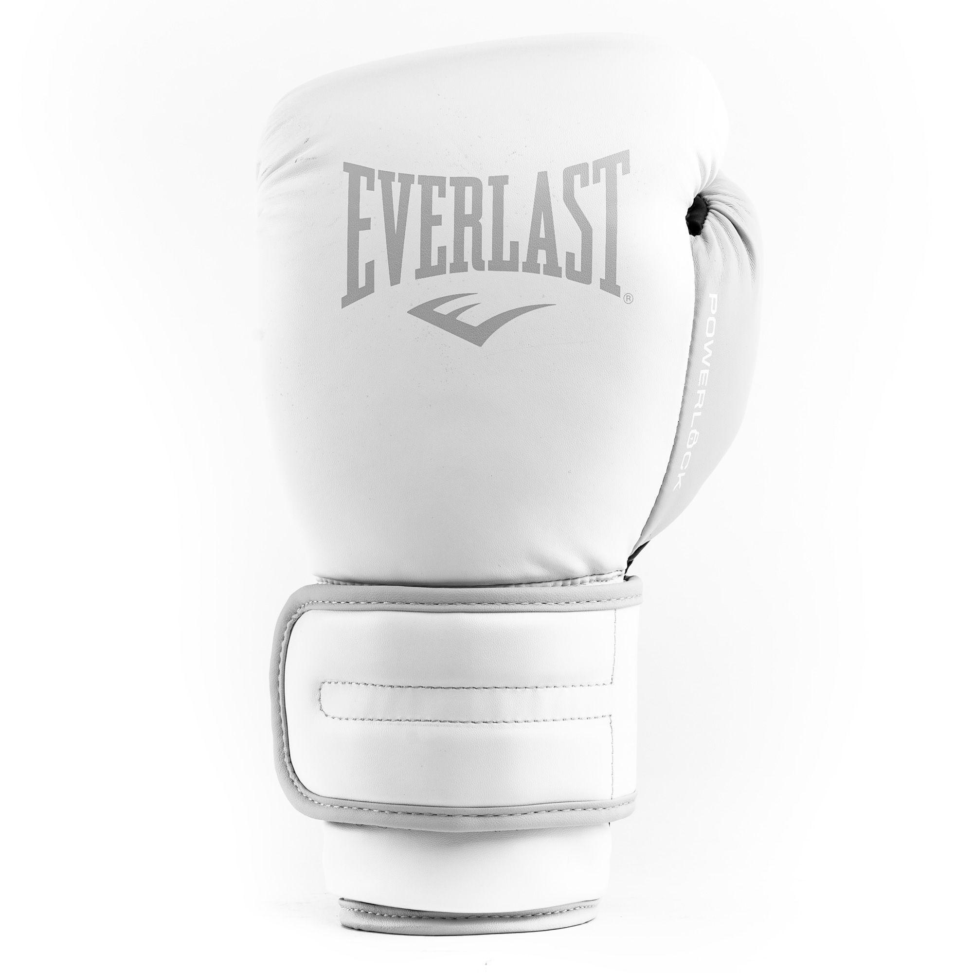 Guante Box Everlast Powerlock 2 Tr Hook & Loop Blanco Everlast