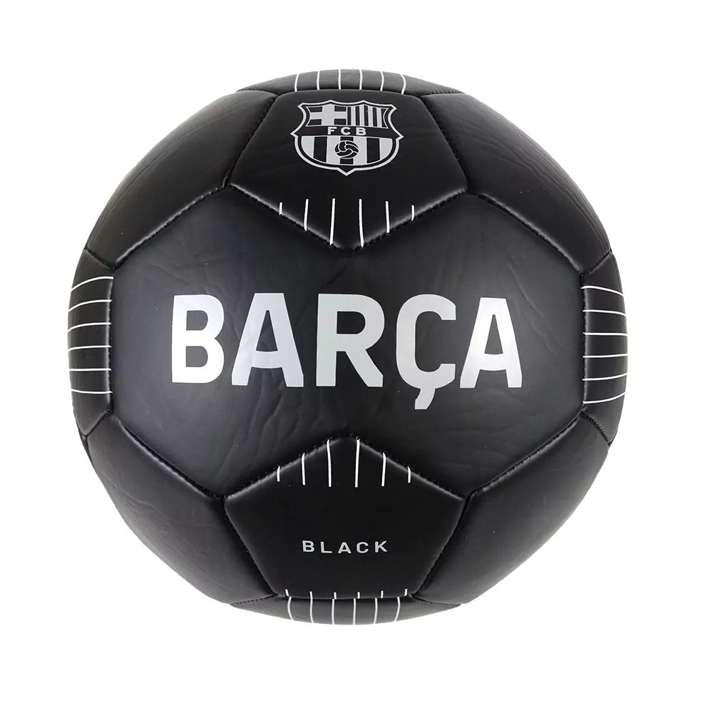 Pelota de Fútbol Barcelona Oficial N°5 Black-0