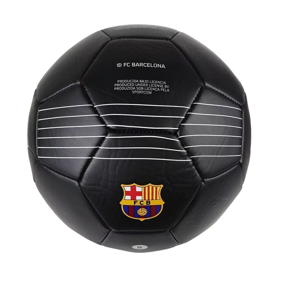 Pelota de Fútbol Barcelona Oficial N°5 Black-1