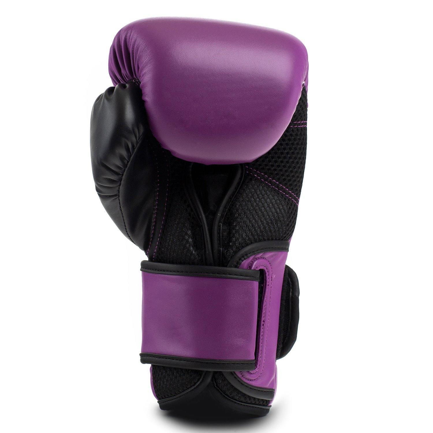Guantes De Boxeo EVERLAST Powerlock 2 TR Hook & Loop Purple-1