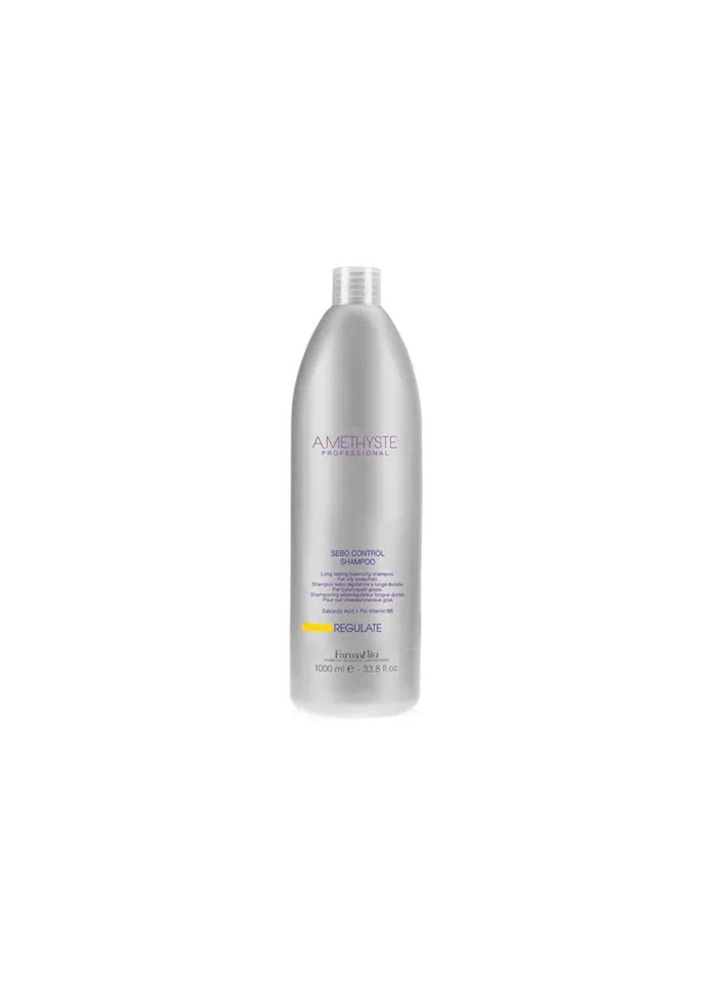 Farmavita Shampoo Amethyste Regulate Sebo Control 1000ml-1