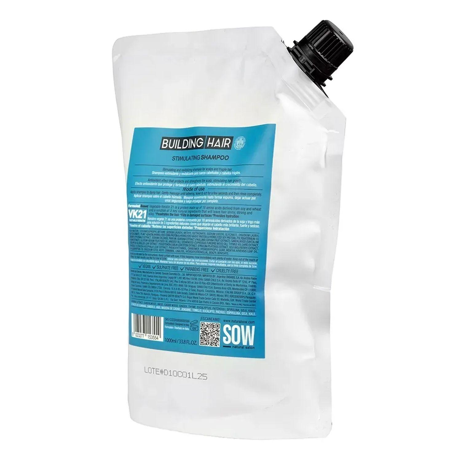 Sow Shampoo Stimulating Refill 1000ml-4