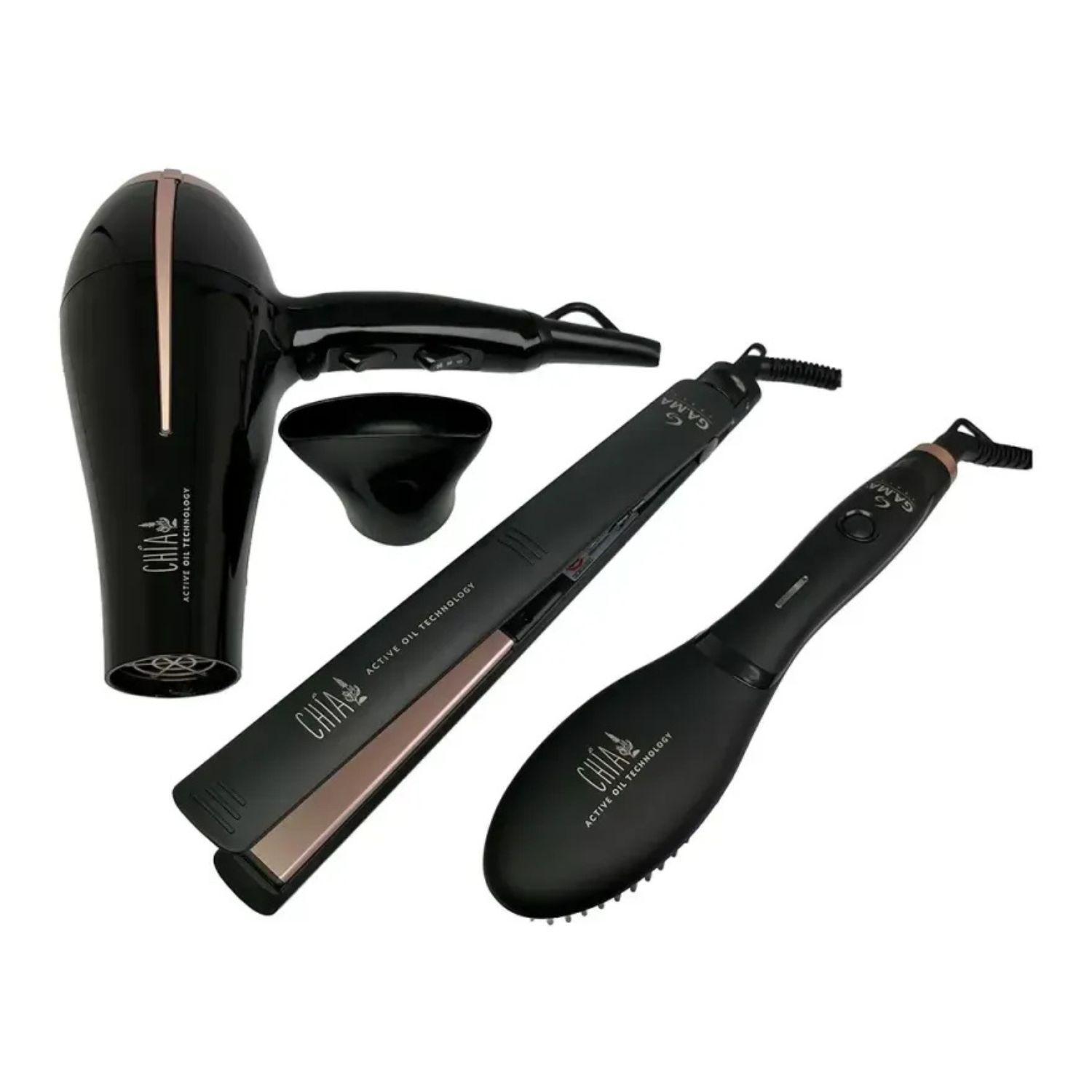 Gama Pack Alisador Eleg + Secador Bora + Cepillo Innova Mini-1
