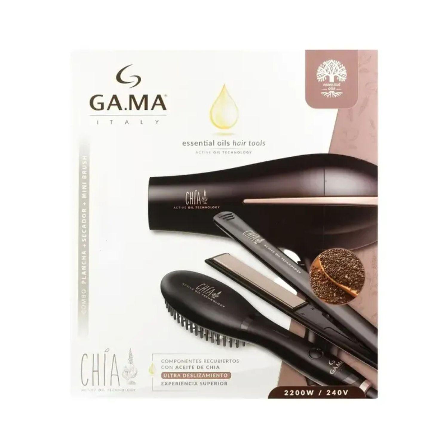 Gama Pack Alisador Eleg + Secador Bora + Cepillo Innova Mini-6
