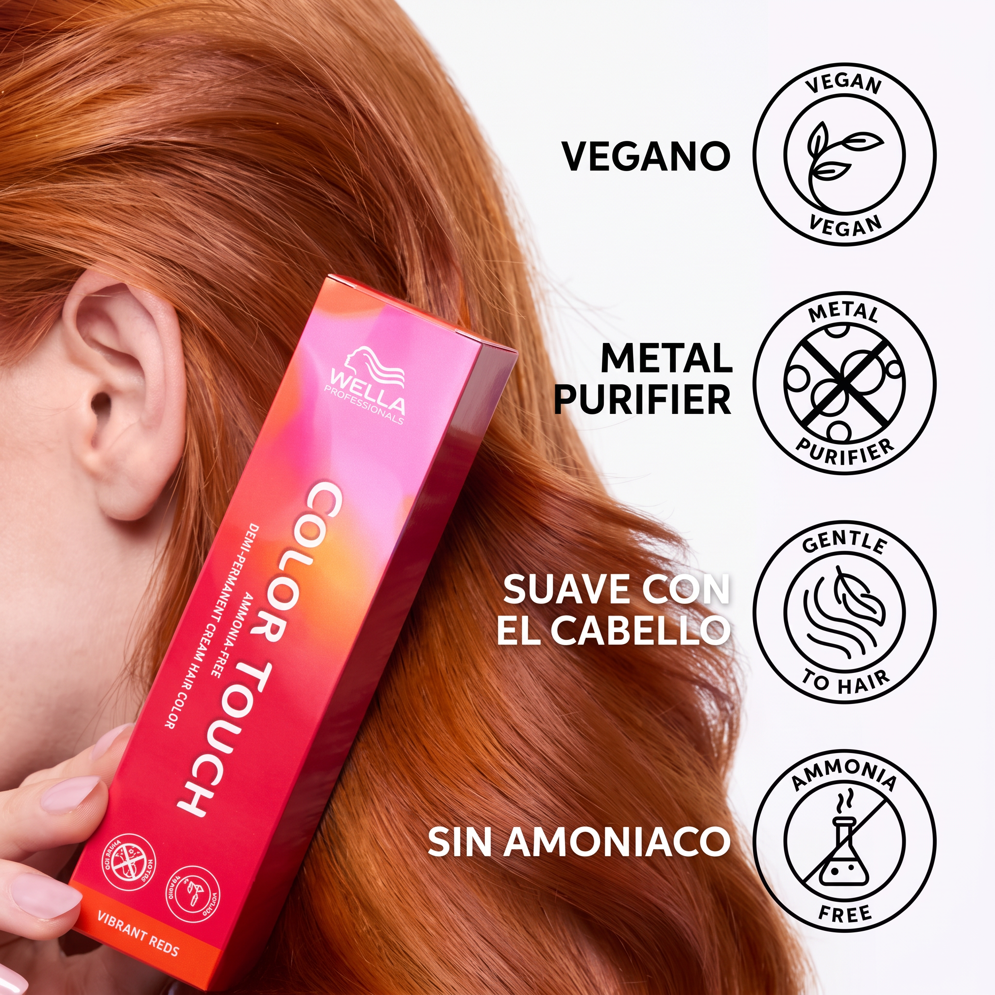 Wella Color Touch 0/34 Gold Red 60ml-2
