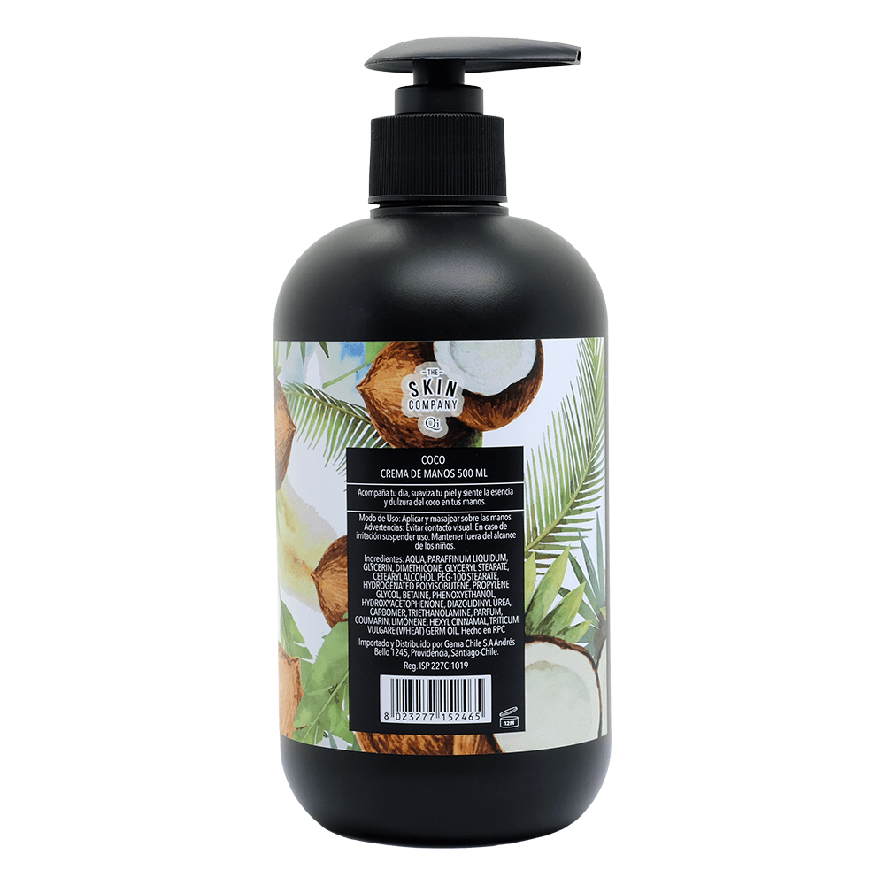 The Skin Company Crema de Manos Coco 500ml-2
