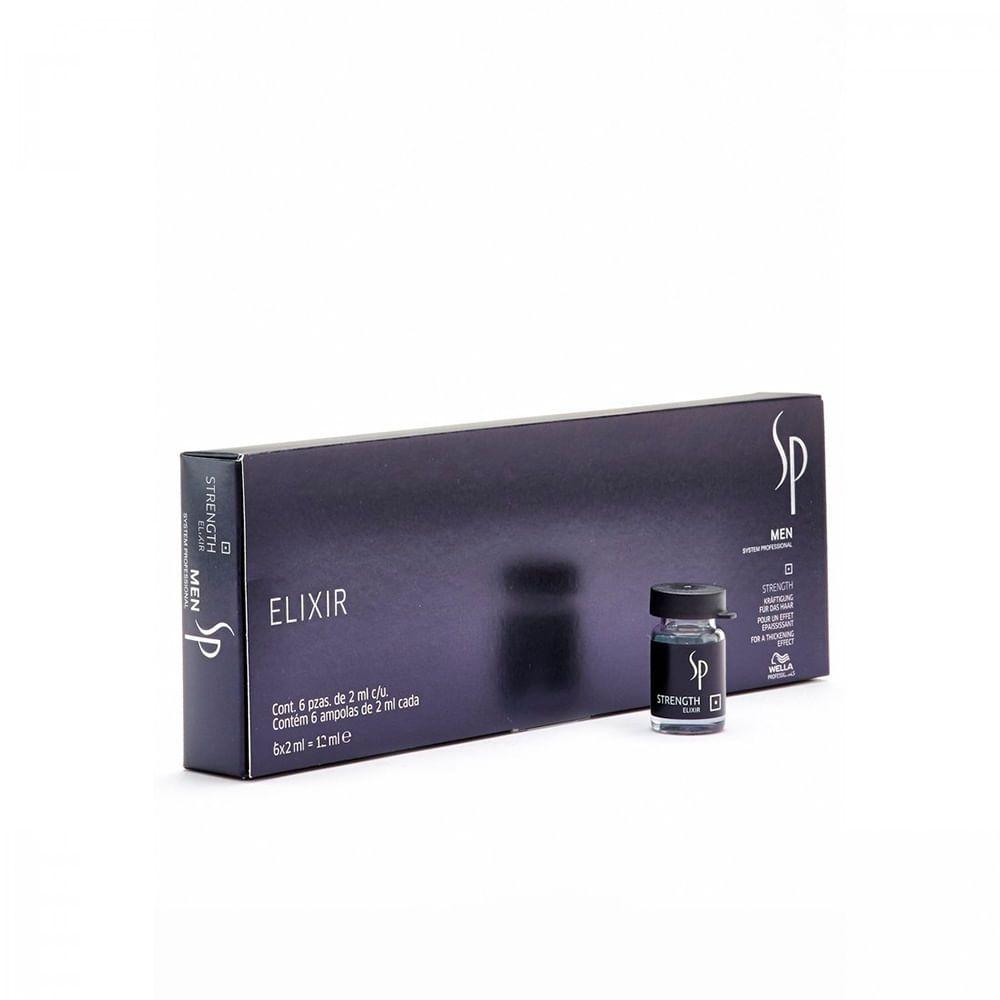 Wella Men Strength Elx 6 Ampollas de 2ml-0