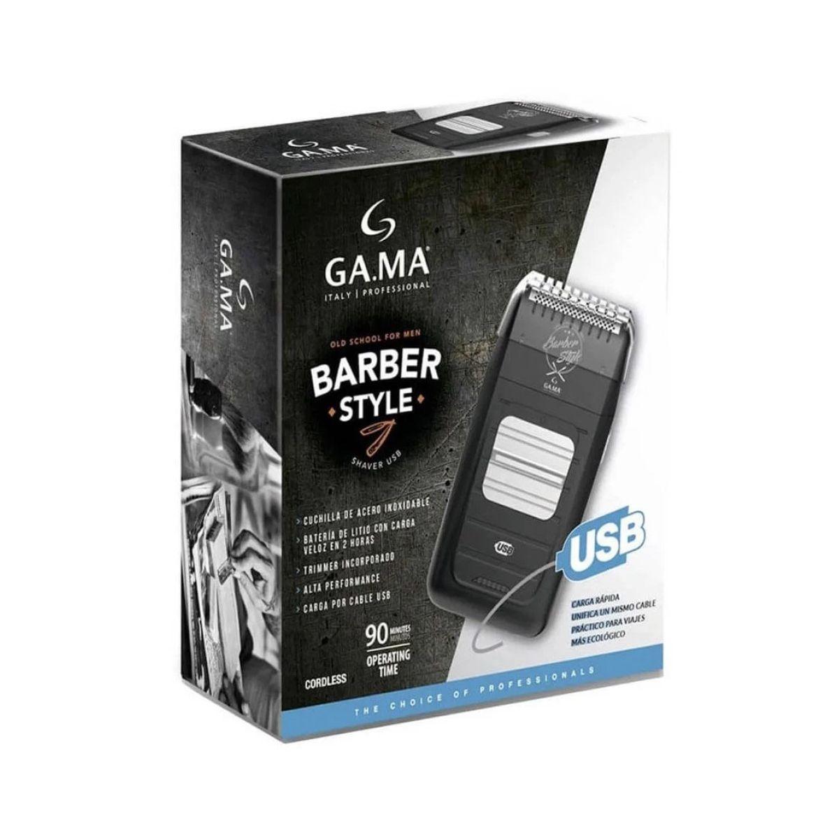 Gama Afeitadora Barber Style Recarable-0