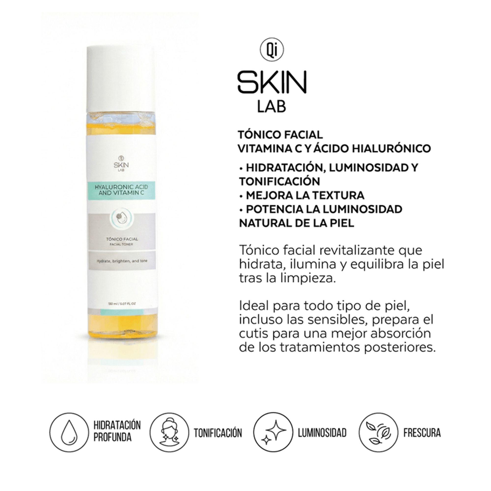 Tónico Facial Skin Lab Vitamina C y Ácido Hialurónico 150-2