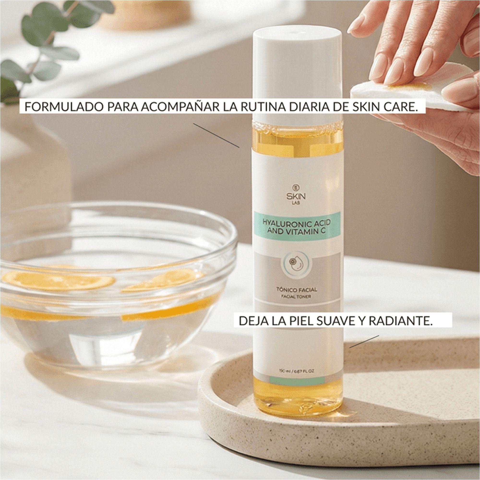 Tónico Facial Skin Lab Vitamina C y Ácido Hialurónico 150-3