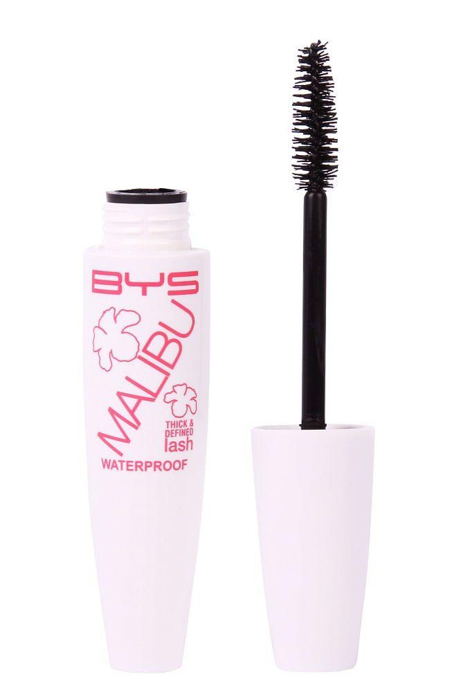 Bys Mascara de Pestañas Malibu Waterproof Blackest Black-0