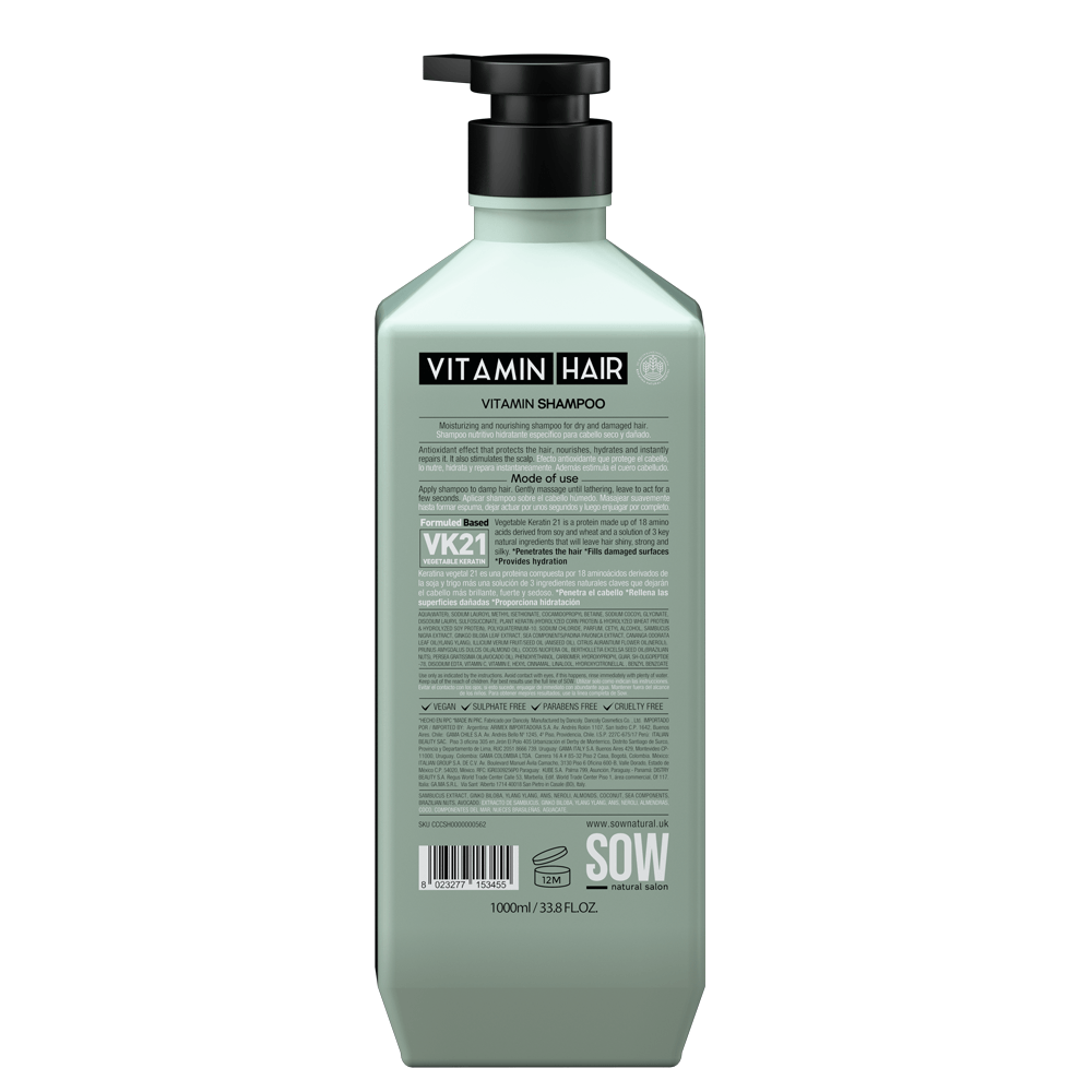 Sow Shampoo Vitamin 1000ml-1