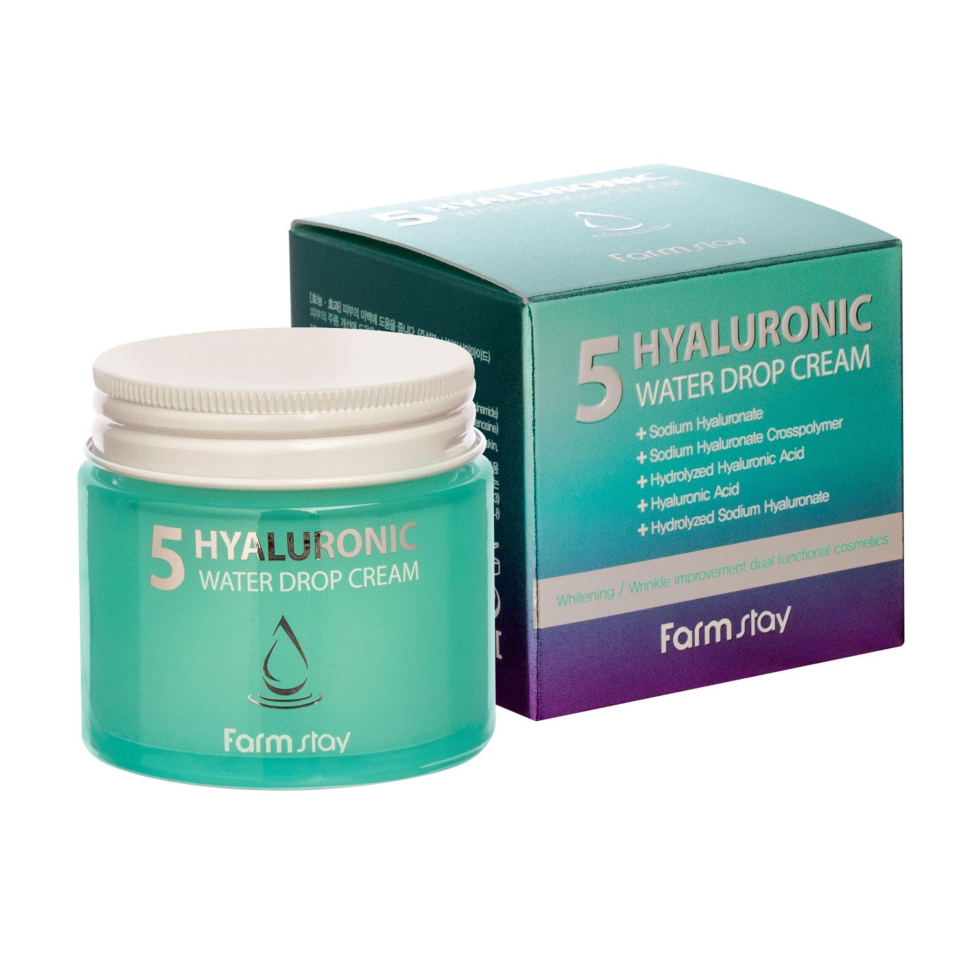 Crema Hyaluronic 5 Water Drop Farmstay 80-1