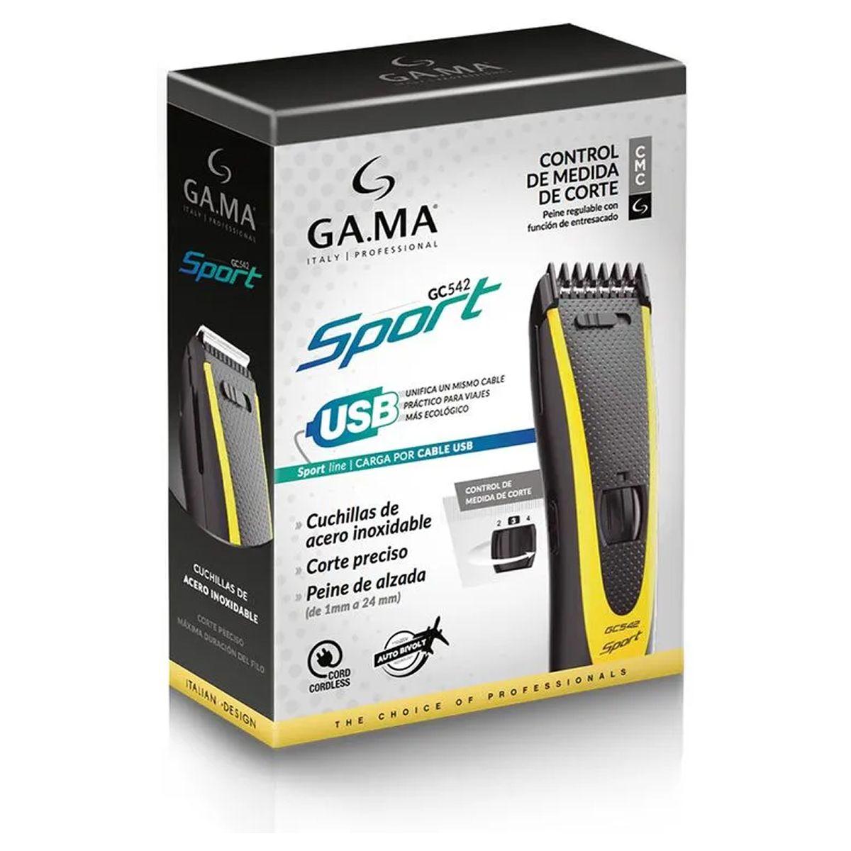 Gama Corta Pelos Clipper Gc542 Sport Usb-2