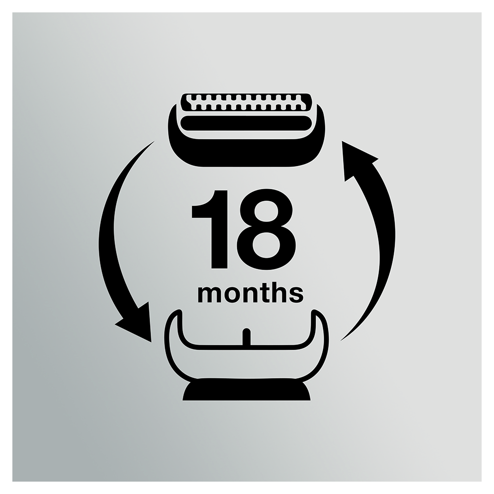 Braun Cabezal de Repuesto Malhrremkp 73s Silv Blister Mn1-2