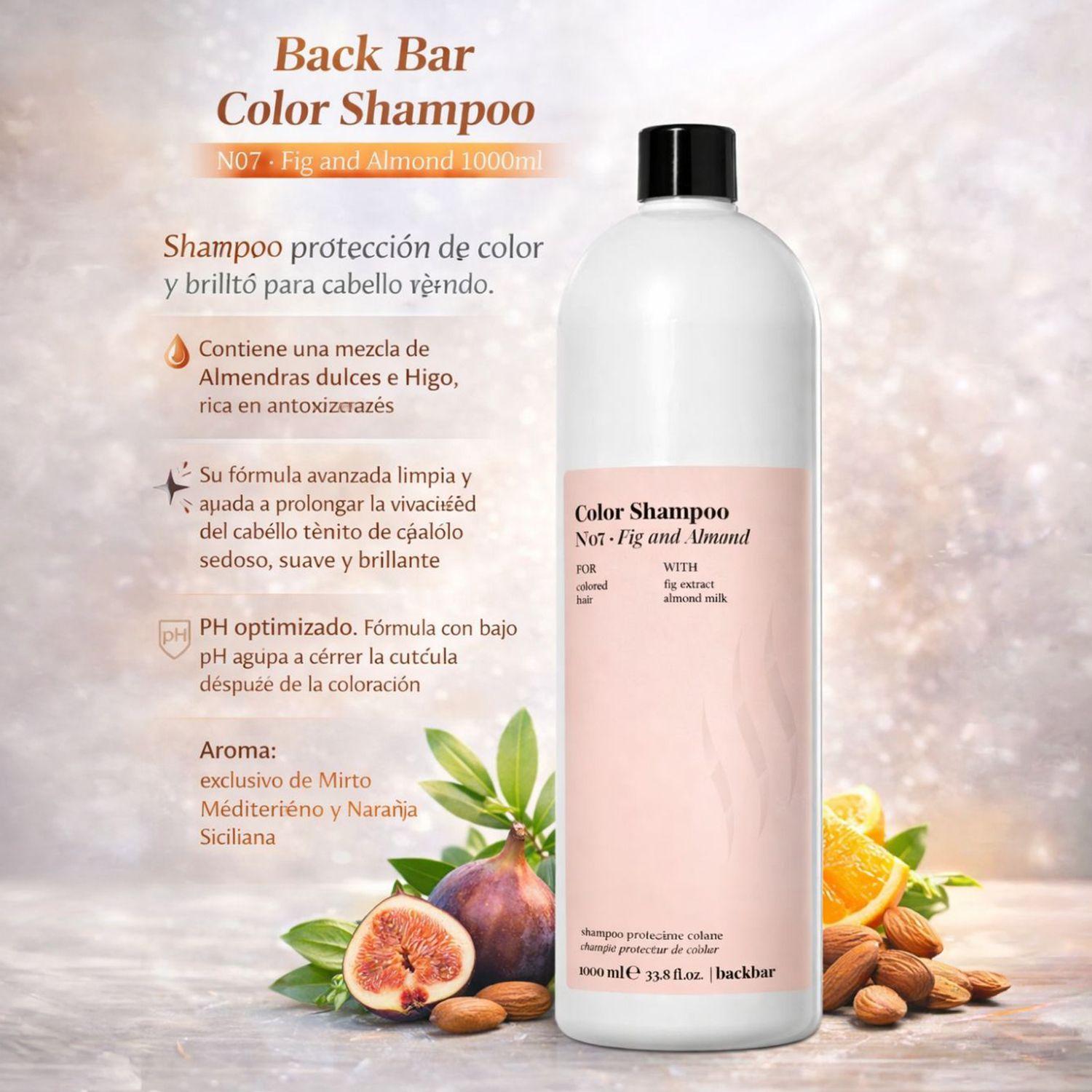 Farmavita Shampoo Back Bar Color Fig And Almond 1000ml-2