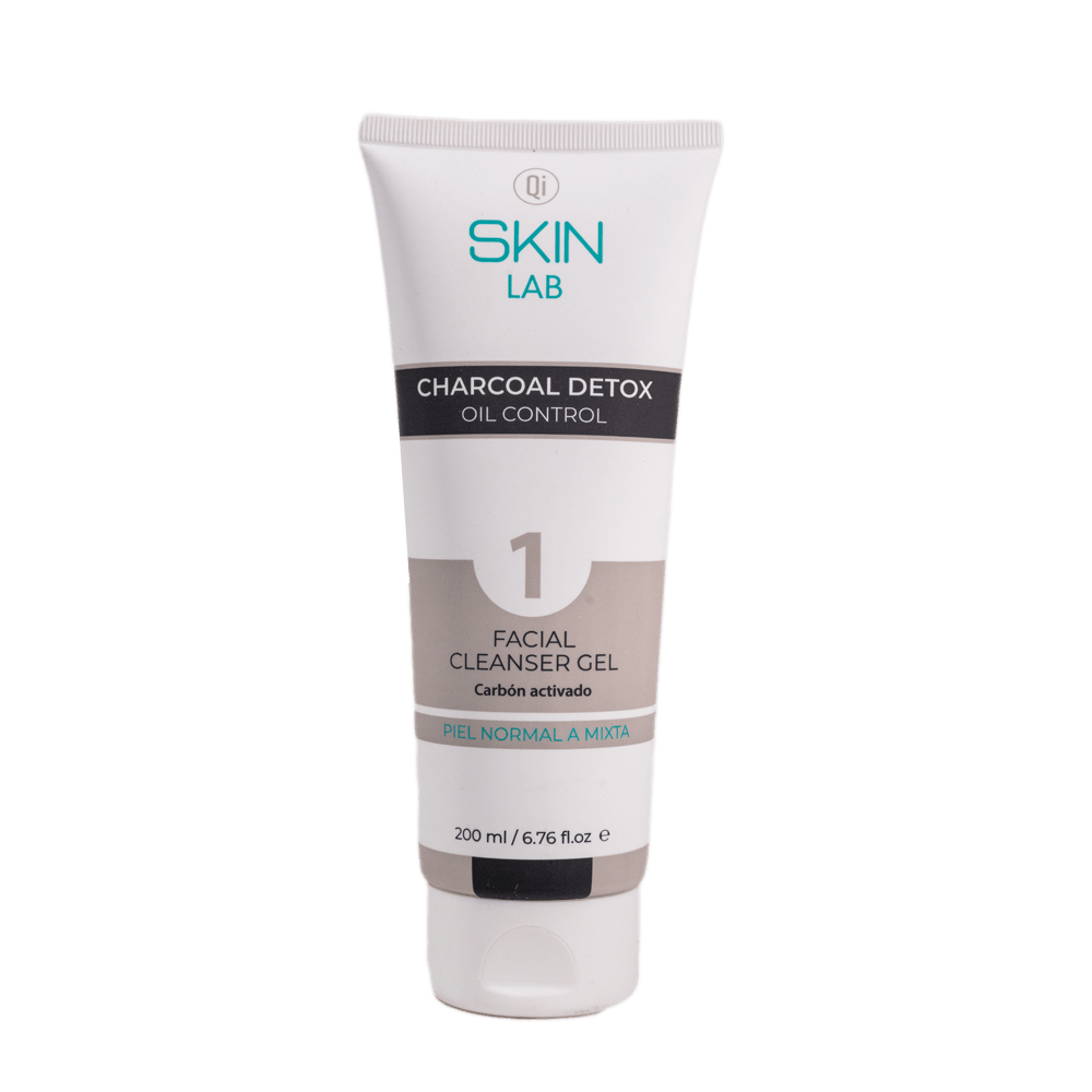 Paso 1 Gel Limpieza Charcoal 200 Skin Lab-0