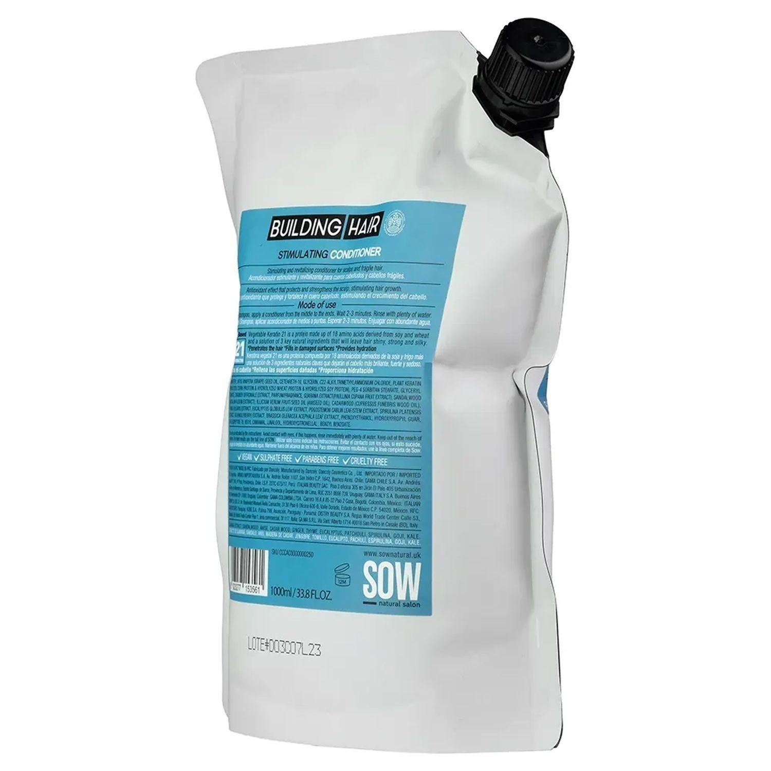 Sow Acondicionador Estimulante Refill 1000ml-5