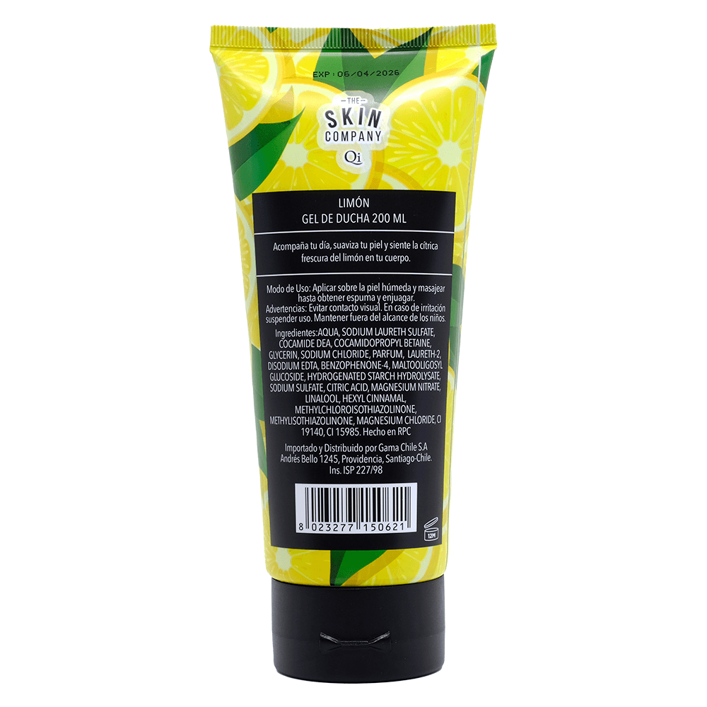The Skin Company Gel de Ducha Limón 200ml-2