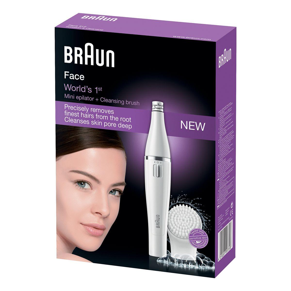 Braun Depiladora Facial Face 810-2