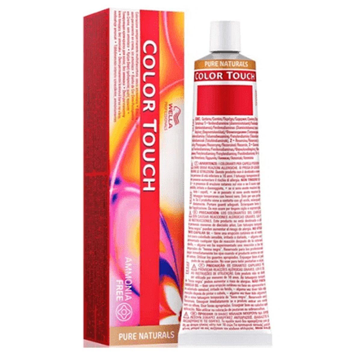 Wella Color Touch 6/71 Rubio Oscuro Marrón Ceniza 60ml-0