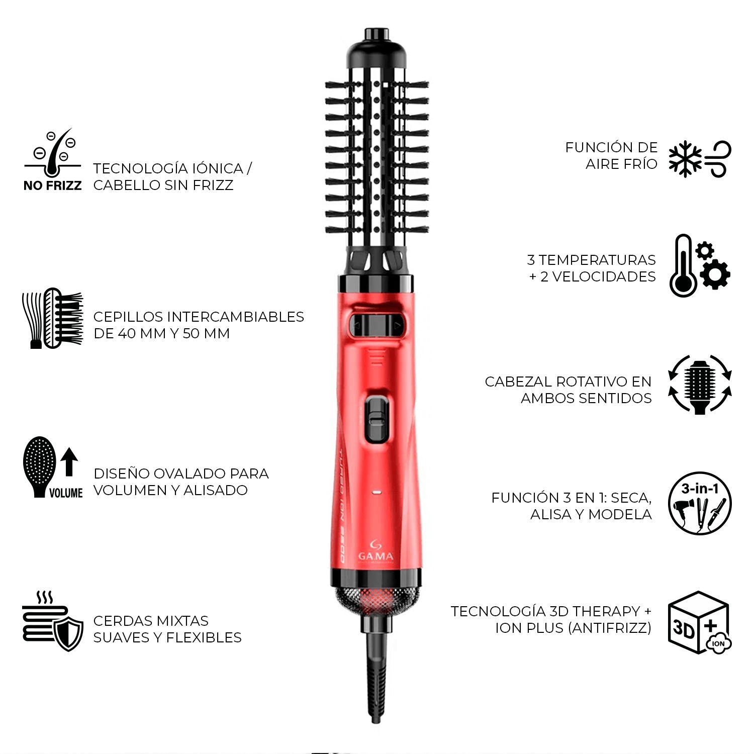 Gama Cepillo Modelador Turbo Ion 2600-3