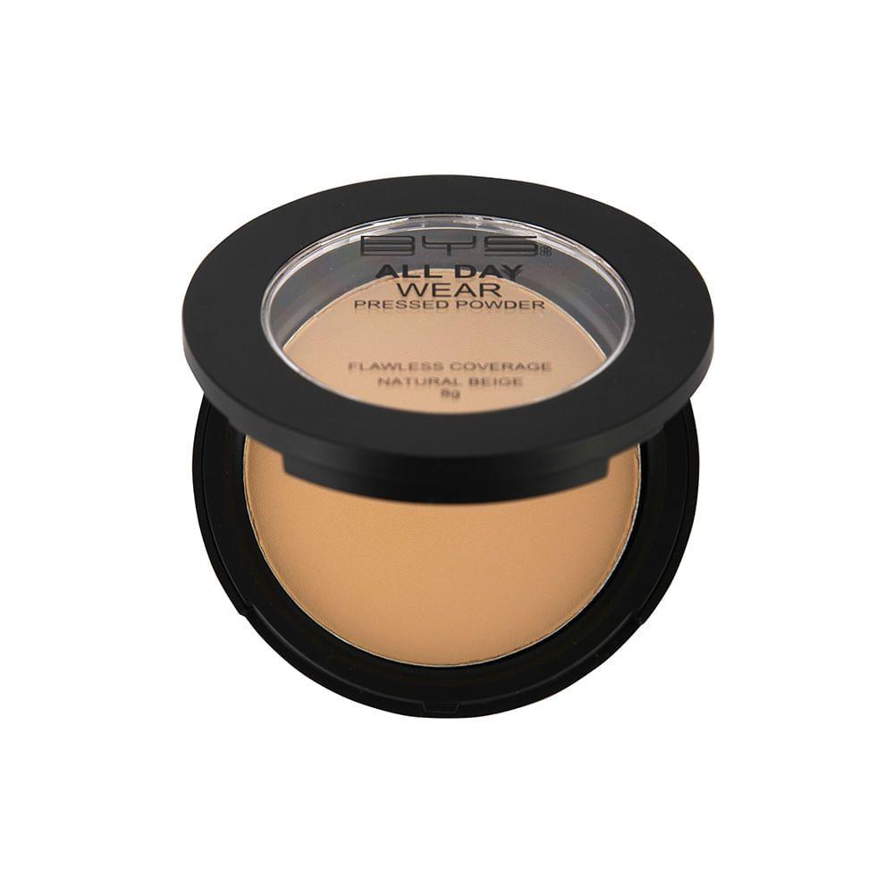 Bys All Day Wear Polvo Compacto 03 Natural Beige-1