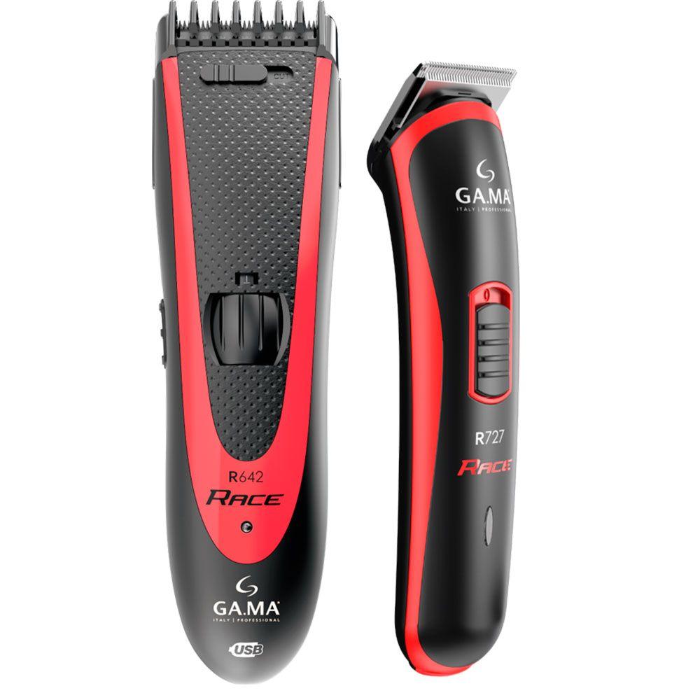 Pack Race Afeitadora + cortapelo R647 GAMA ITALY-0