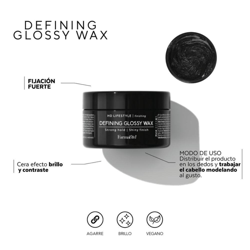 Farmavita Cera HD Life Style Defining Glossy Wax 100ml-2