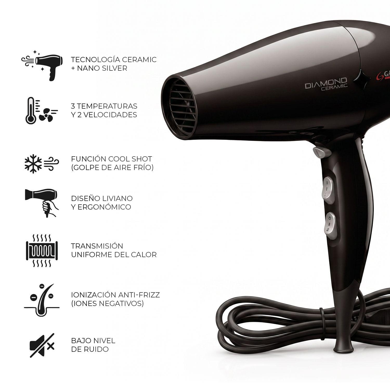 Gama Secador Diamond Ceramic 2300W-3