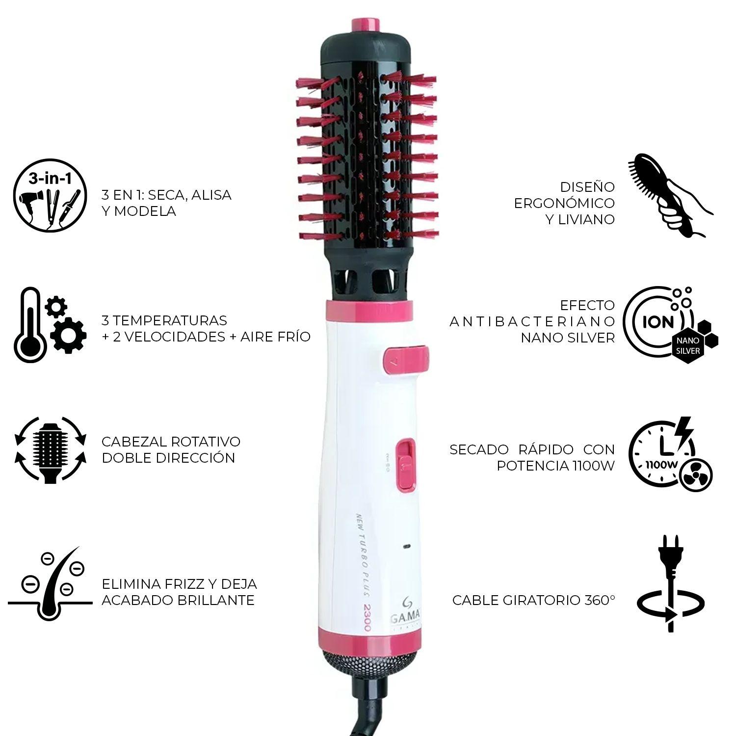 Gama Cepillo Modelador Turbo plus 2300-5