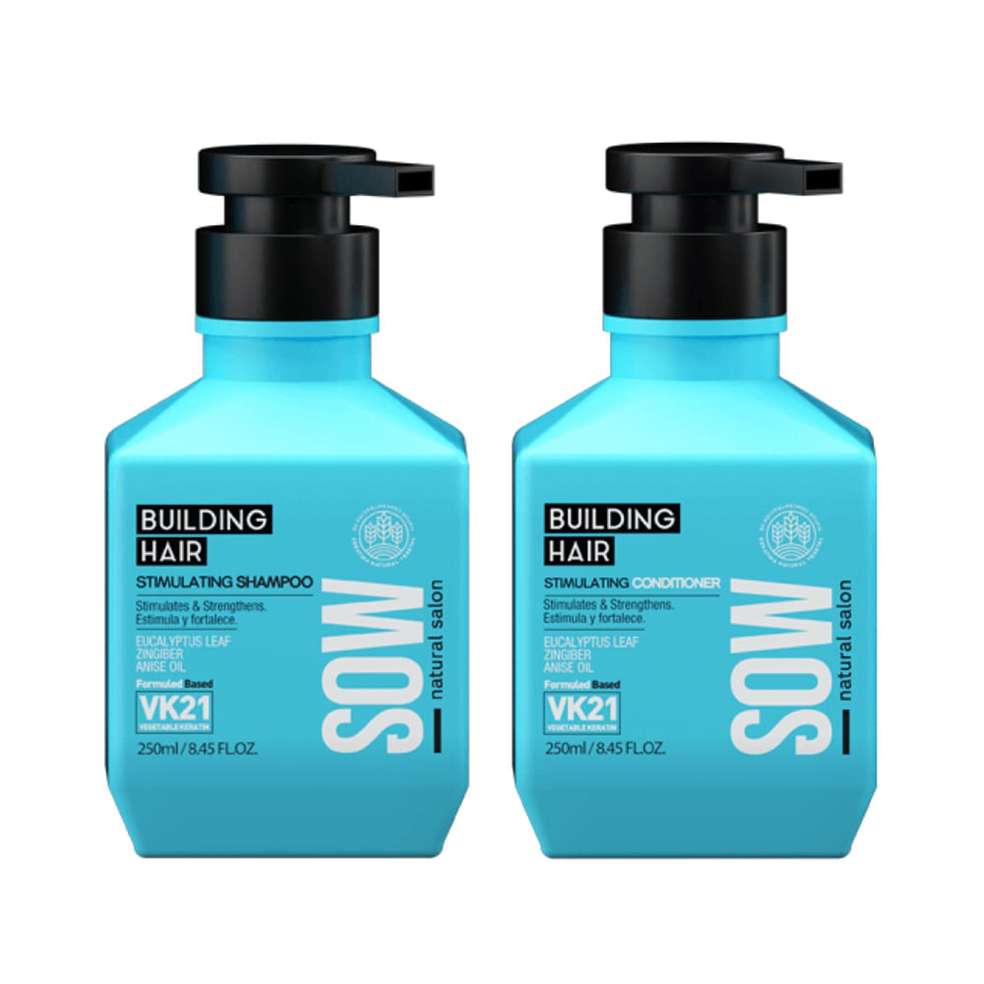 Combo Sow Building Hair Shampoo 250ml + Acondicionador 250ml-0