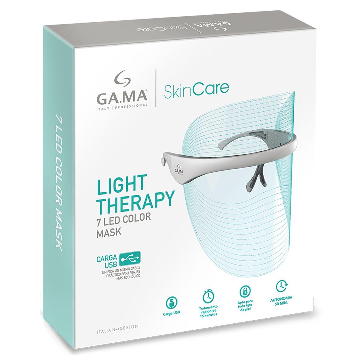 Gama Máscara Facial Led Face 7 Led Mask USB-3